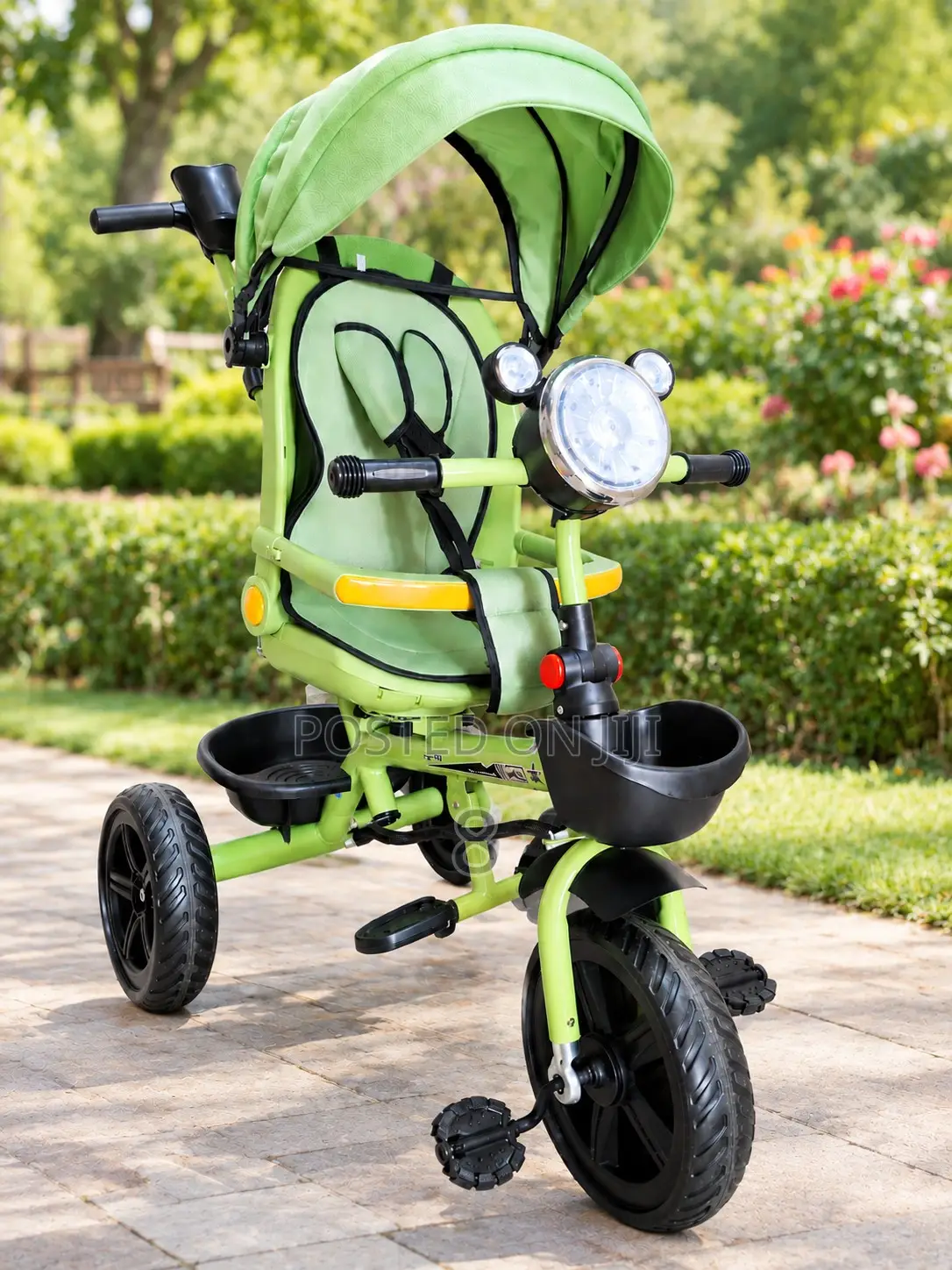 Kids Tricycle With Parent Handle