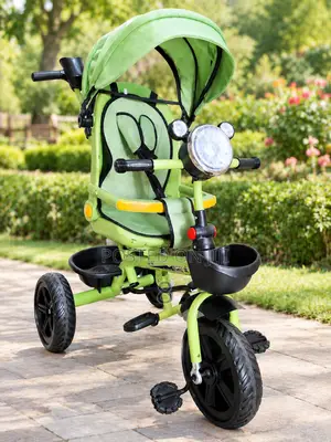 Kids Tricycle With Parent Handle