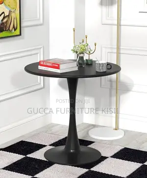Circular MDF Top 4 Seater Table.