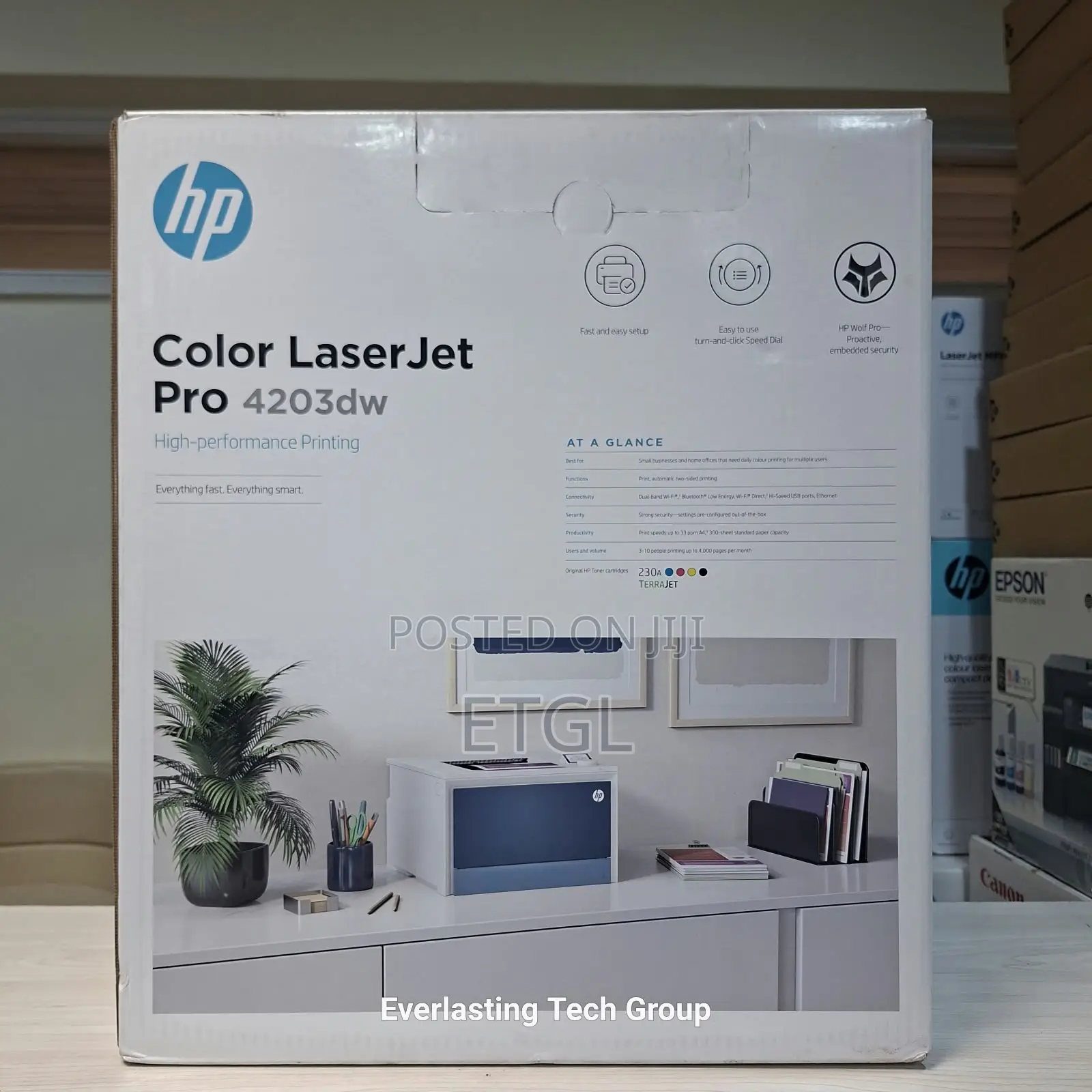 HP Color LaserJet Pro 4203dw Printer - (5HH48A)