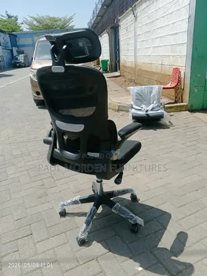 Adjustable Office Black Headrest