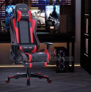 High Back Adjustable Leather Gaming Chair