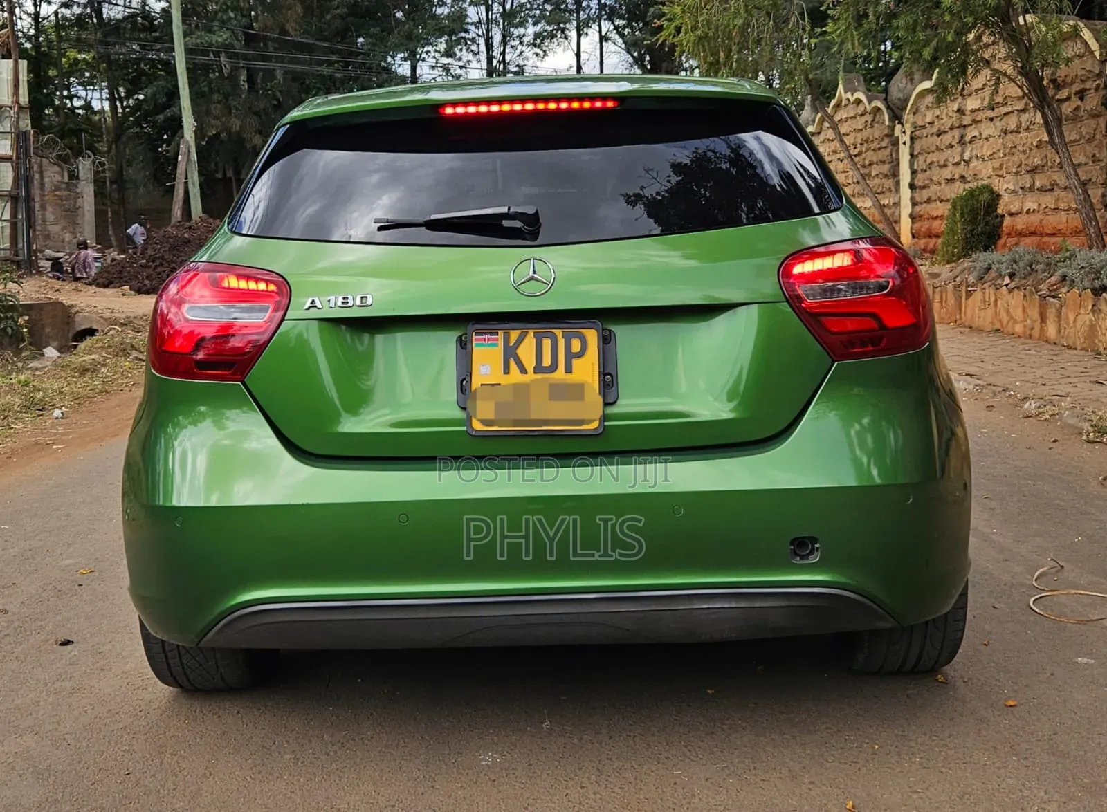 Mercedes-Benz A-Class 2016 Green