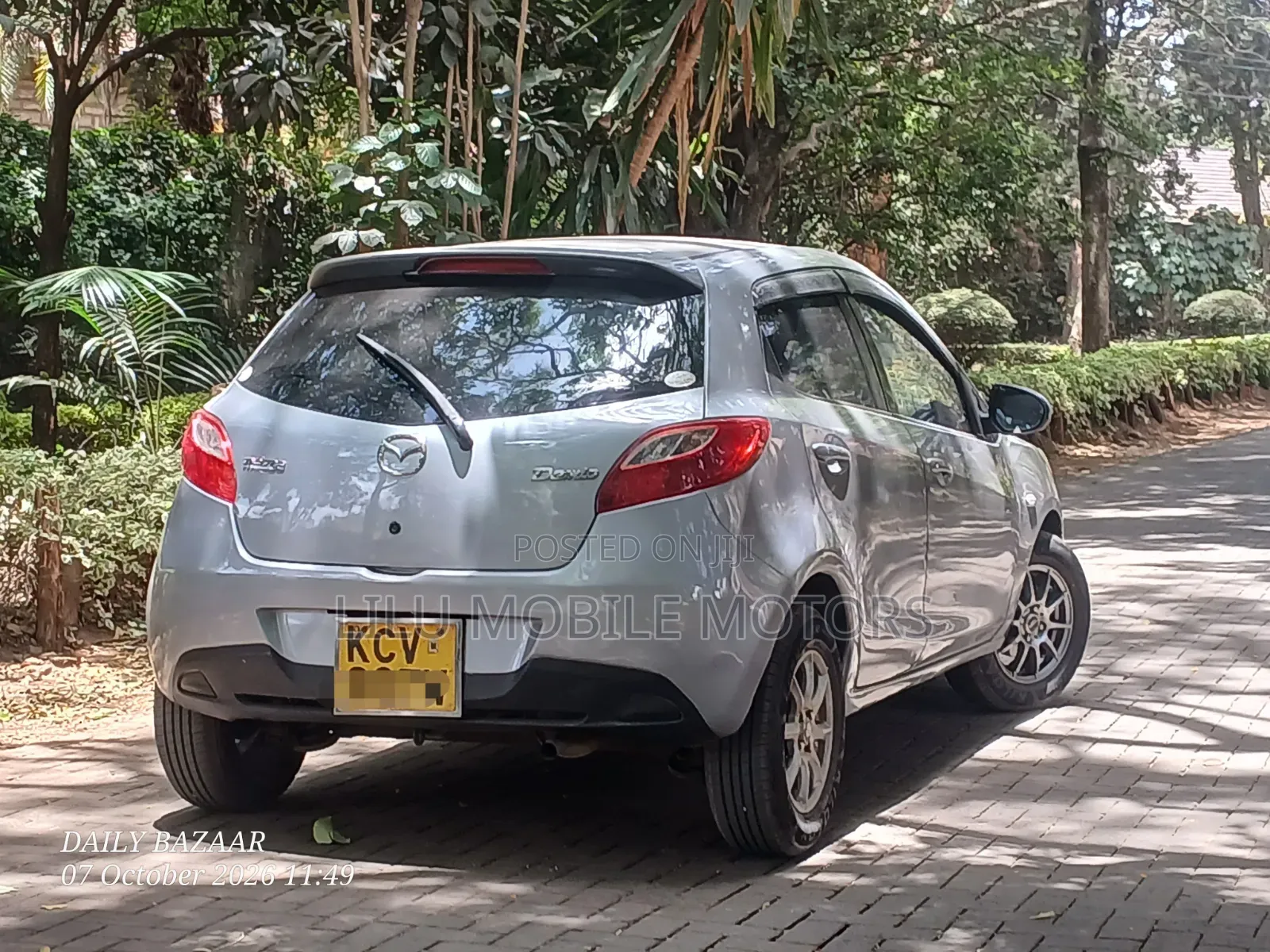 Mazda Demio 2012 Gray