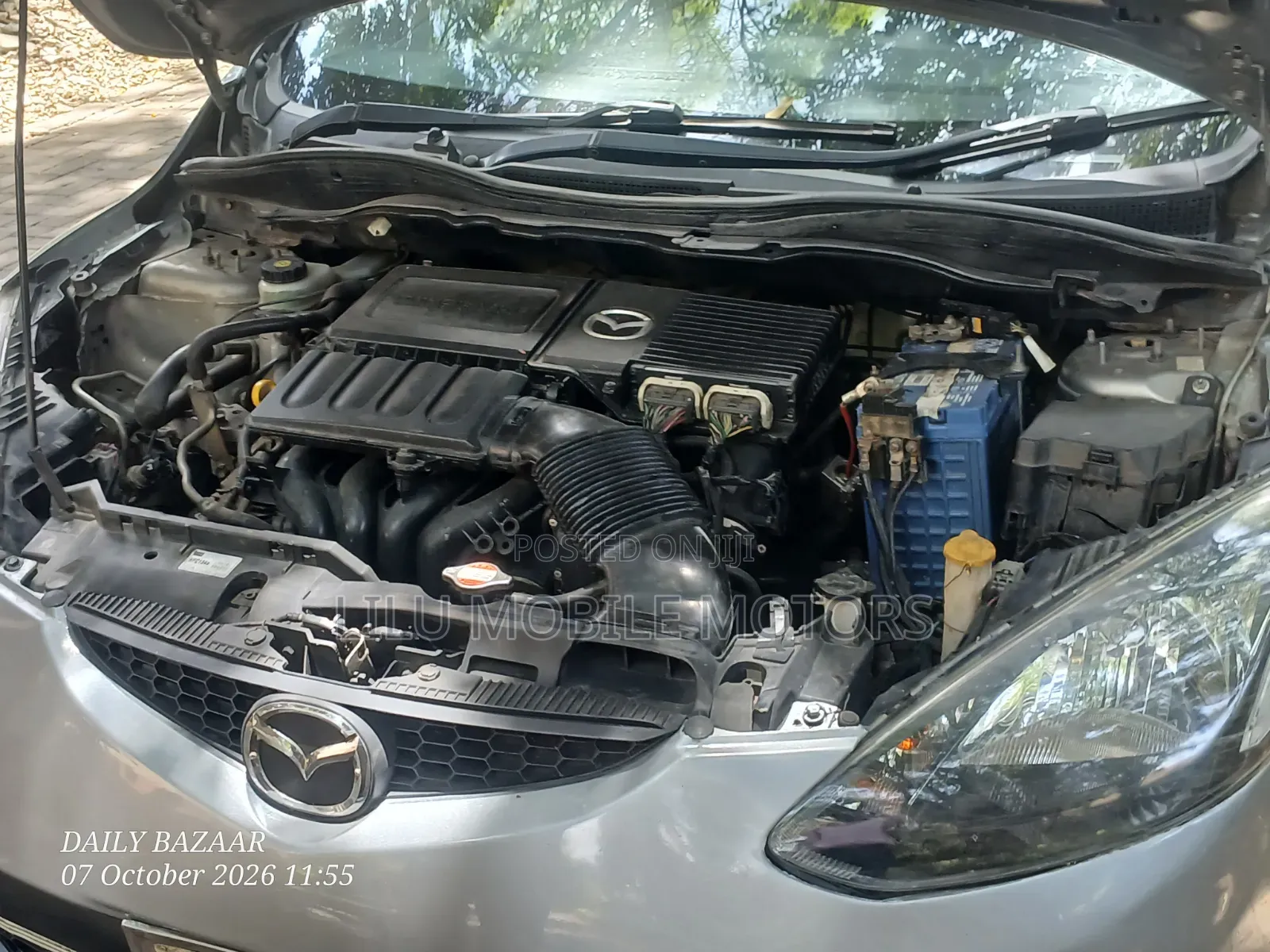 Mazda Demio 2012 Gray