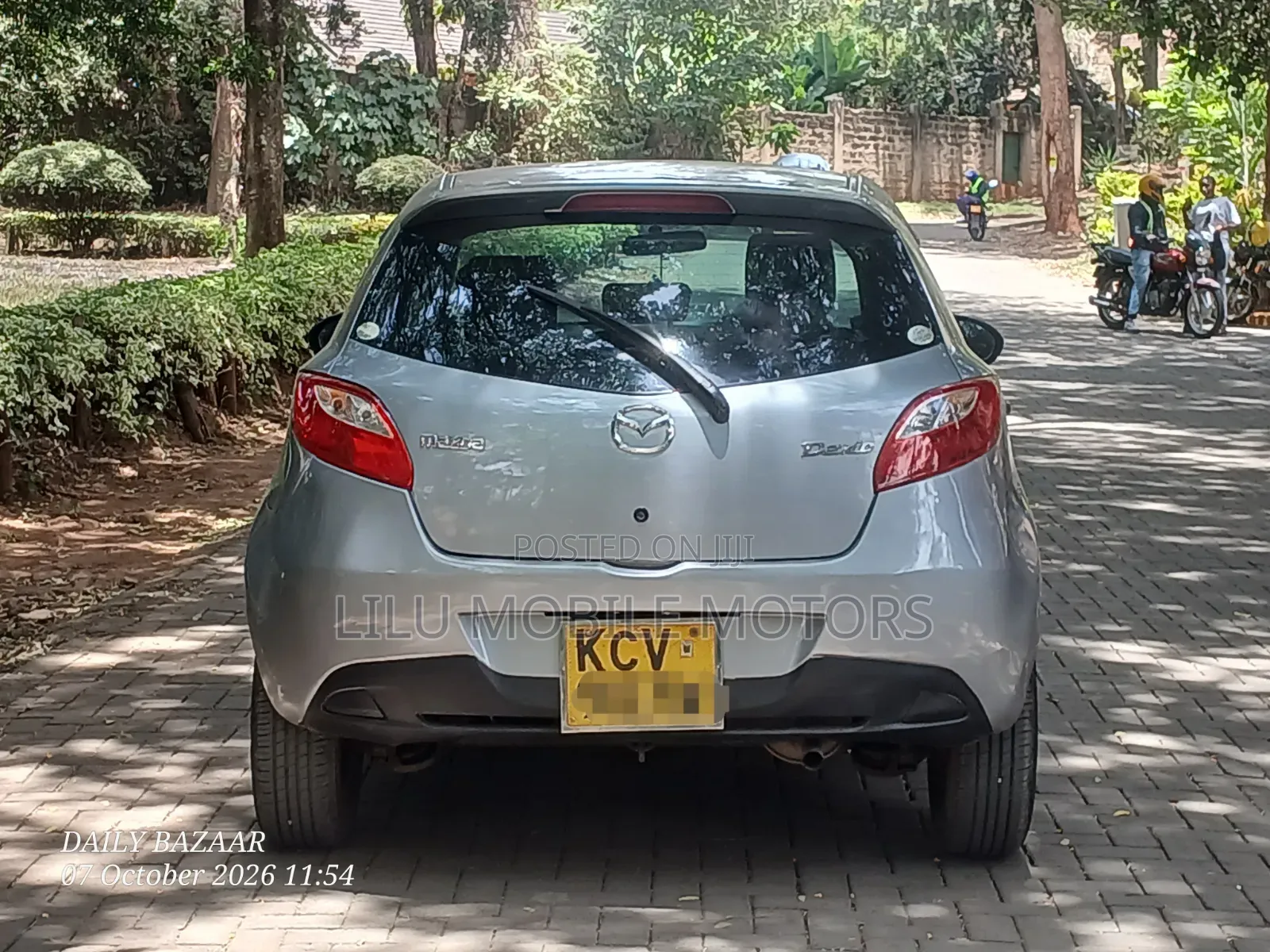 Mazda Demio 2012 Gray