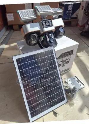 VTS30 3lens 4G Solar Security Camera Full Color Night Vision PTZ