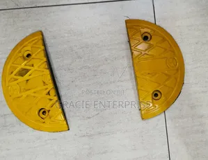 Yellow Road Speed Hump