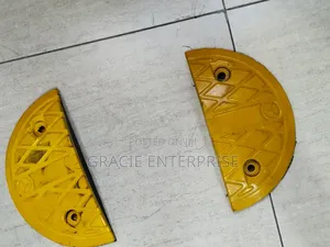 Yellow Road Speed Hump