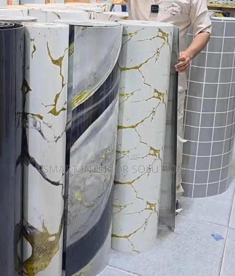 Foldable Marble Sheet for TV Backdrop
