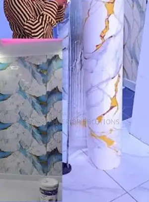 Foldable Marble Sheet for TV Backdrop