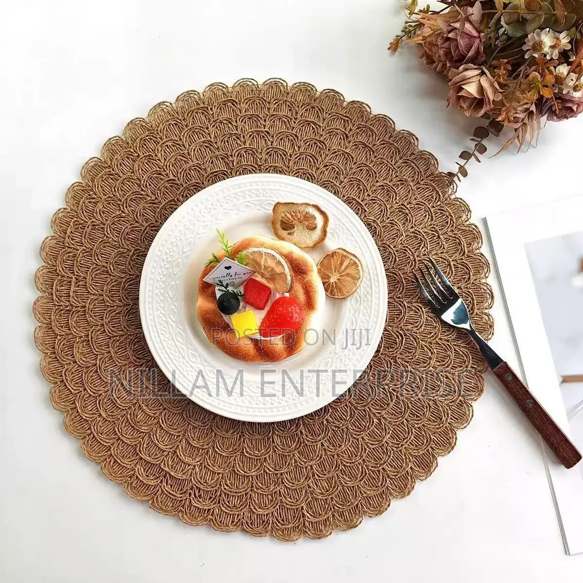 Nordic Round Woven Placemats