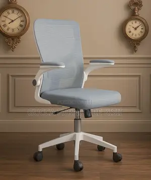 Blue Mesh Midback Swivel Adjustable Chair