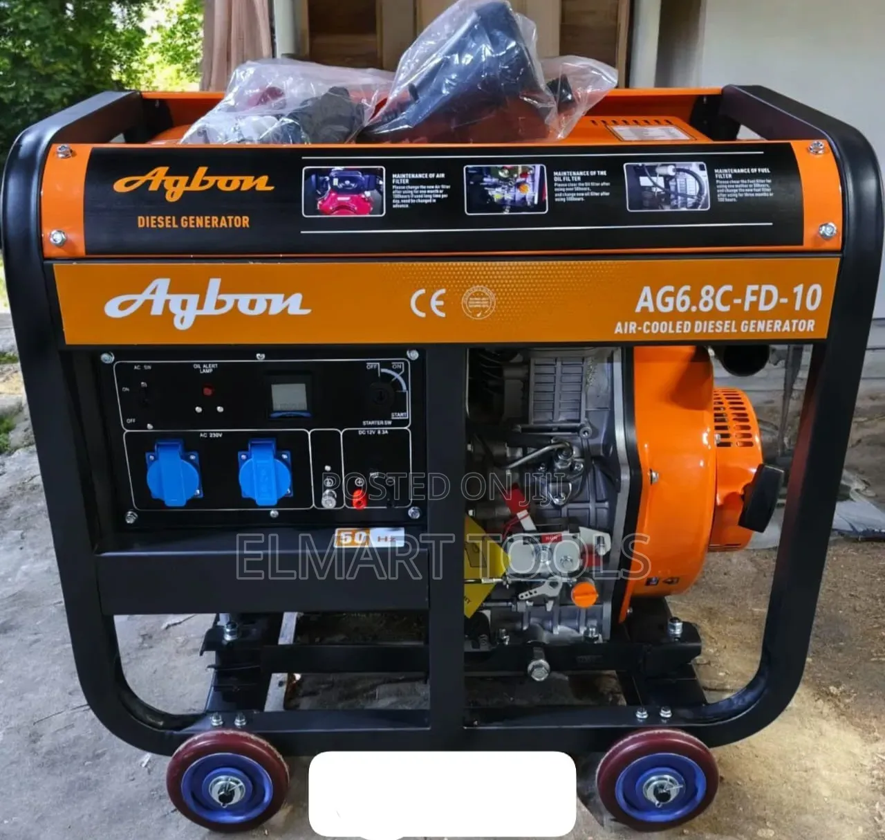 Agbon Air-Cooled Open Diesel Generator