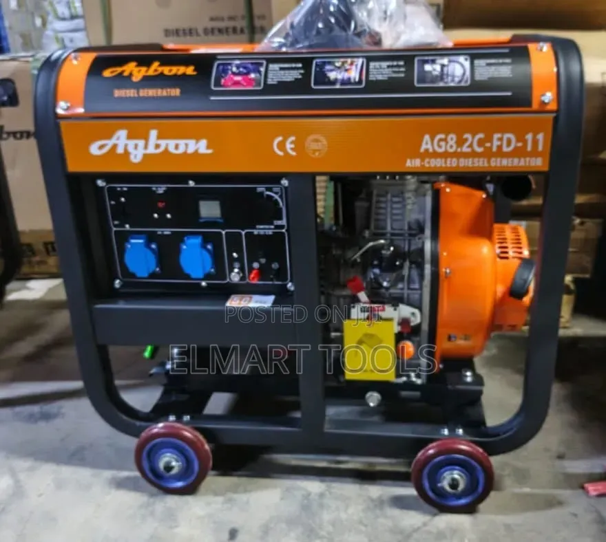 Agbon Air-Cooled Open Diesel Generator