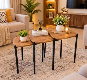 Modern 3 in 1 Executive Pure Marble Table