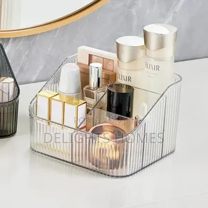 *4 Grid Make Up Storage Box-Ko