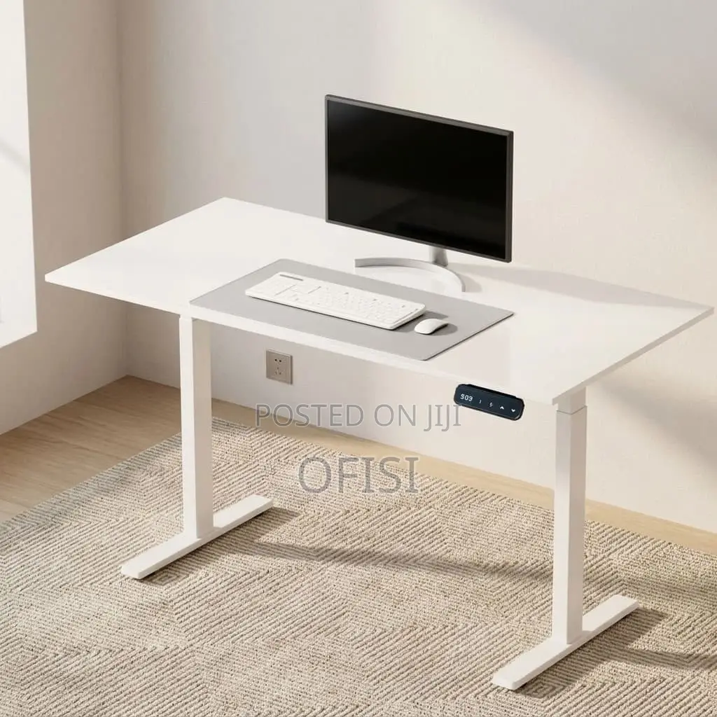 Office Desk; Height Adjustable Standing Work Desk