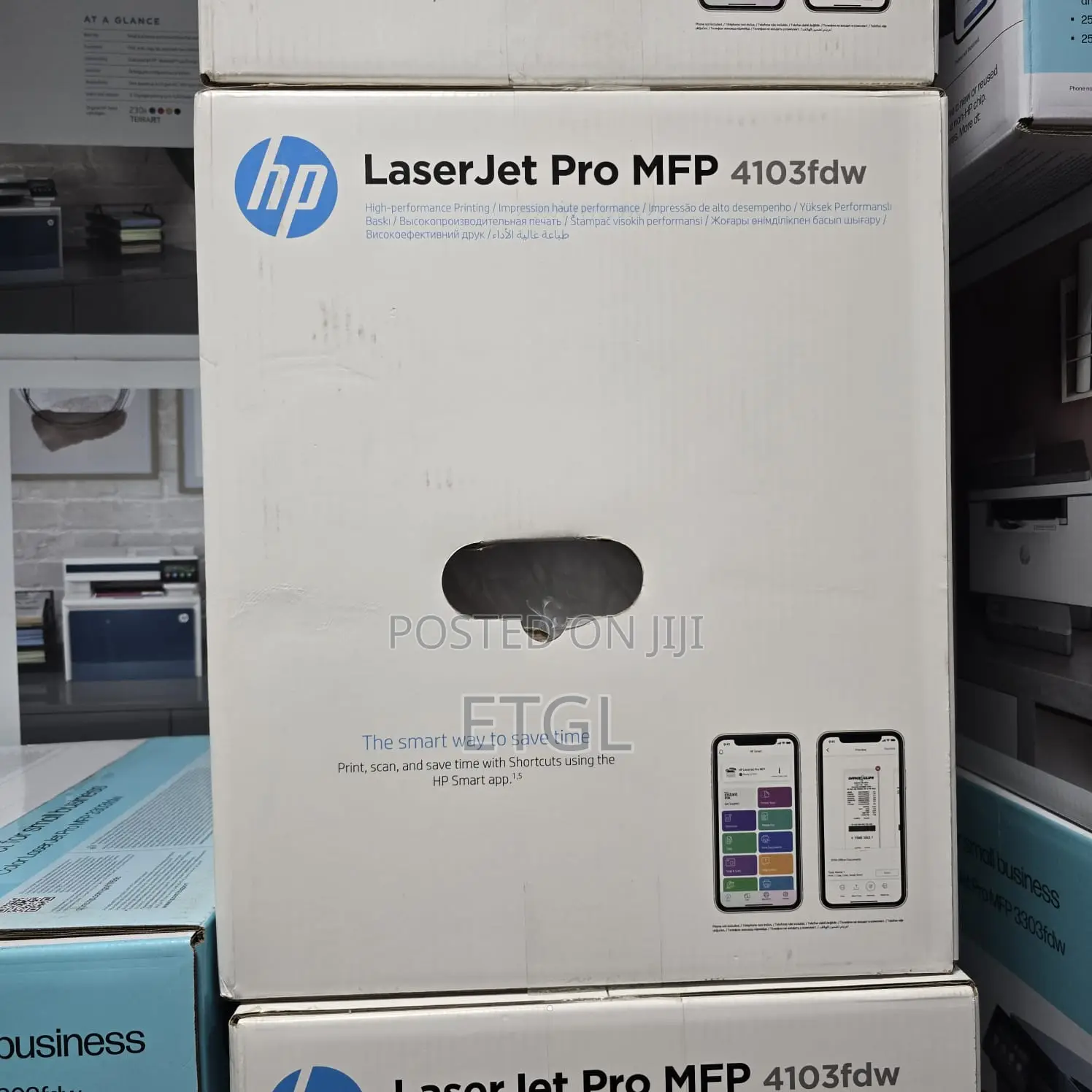 HP LaserJet Pro MFP 4103fdw Printer