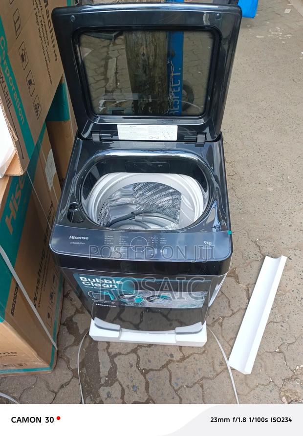 Hisense 9kgs Top Load Automatic Washing Machine. - thumbnail 2