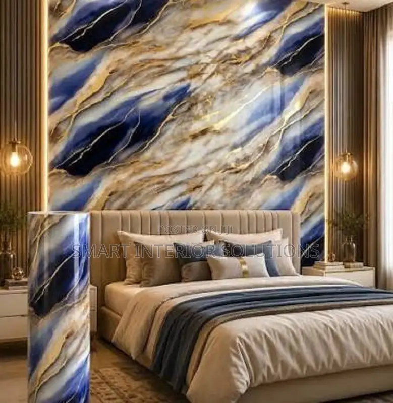 Foldable Marble Sheet for Bedroom Decor