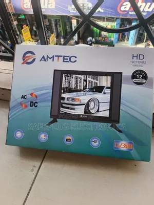 AMTEC 19" HD AC/DC TV With DVB-T2 – 12 Months Warranty