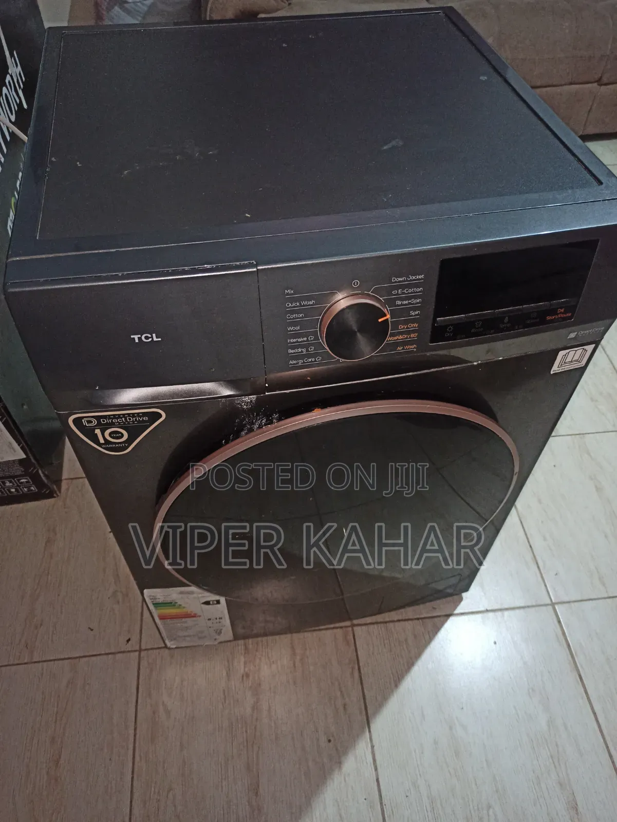 TCL Washing Machine 10/8kg