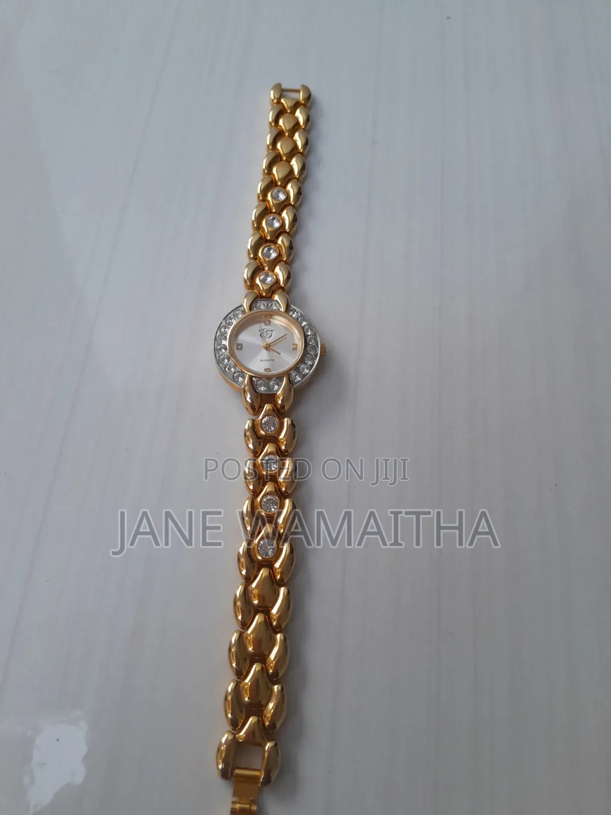 Vintage Elizabeth Taylor "White Diamond"Quartz Fashion Watches