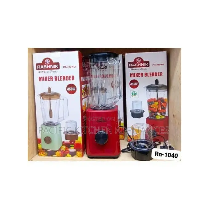 Rashnik 2 in 1 Blender With Grinding Machine – Powerful Motor