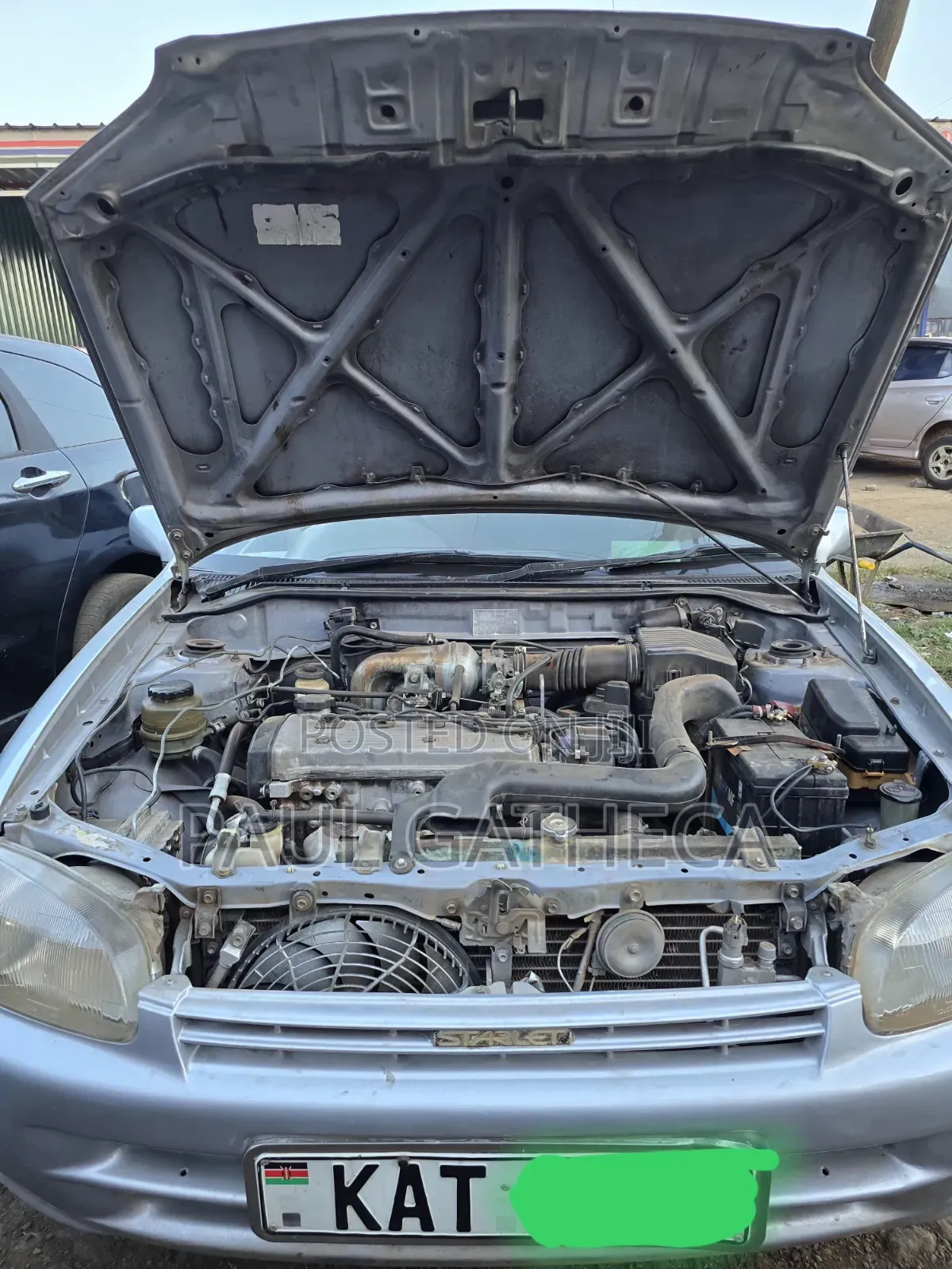 Toyota Starlet 1998 Silver