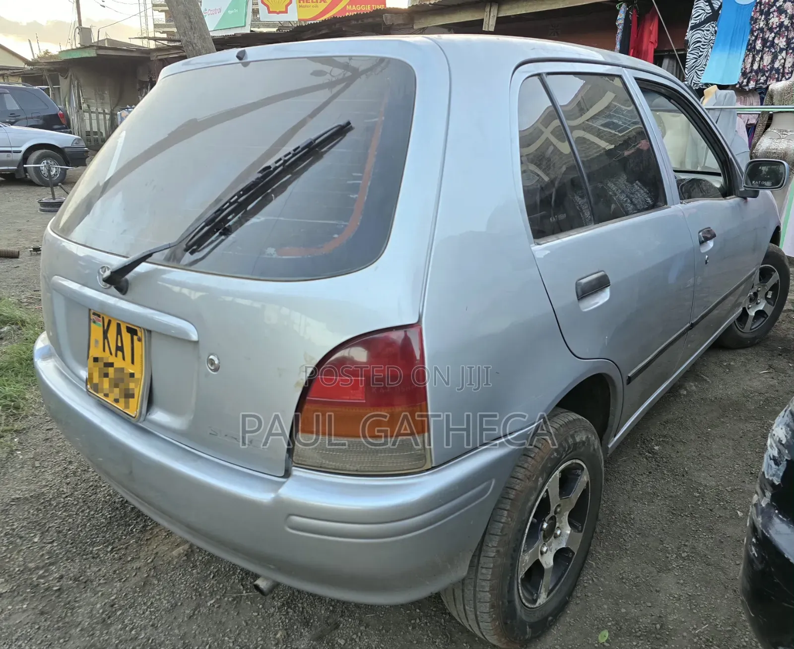 Toyota Starlet 1998 Silver
