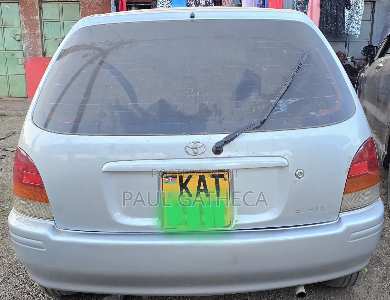 Toyota Starlet 1998 Silver