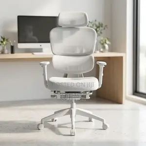Office Chairs| White Ergonomic Orthopedic Office Seat