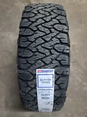 LT 265 /70 R16 BF Goodrich Tyres A.T K03 All-Terrain