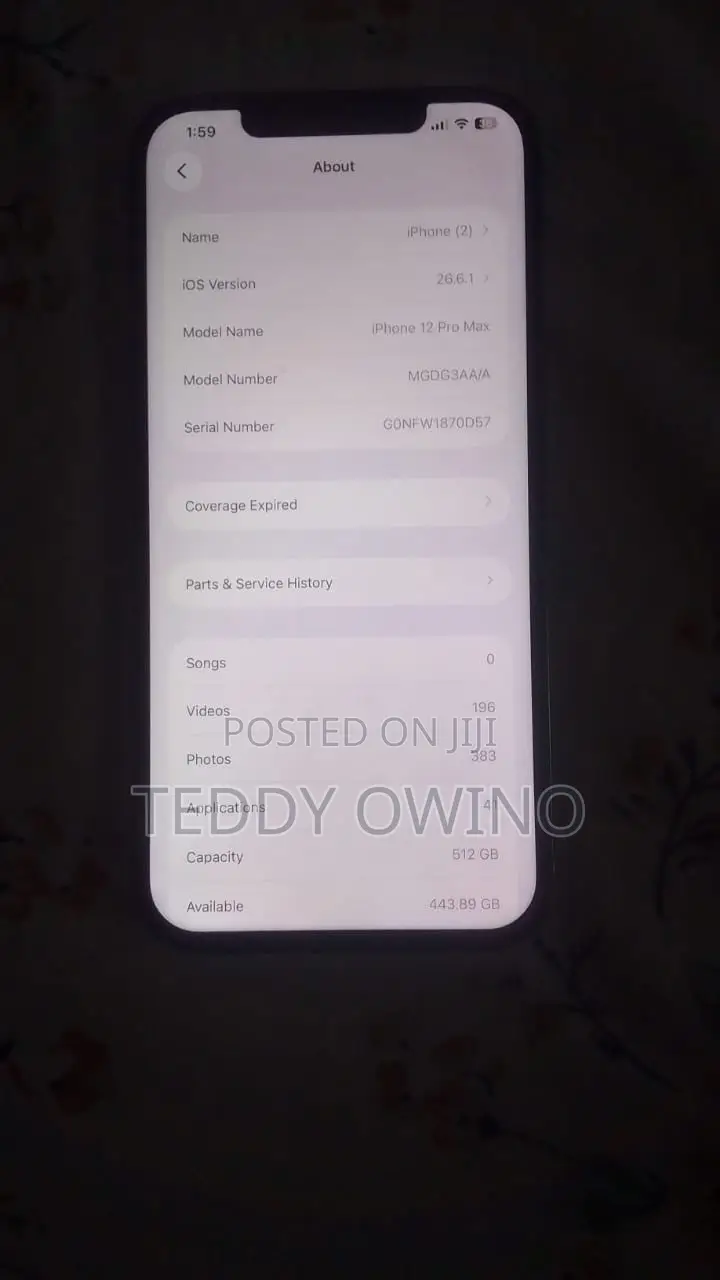 Apple iPhone 12 Pro Max 512 GB Gray