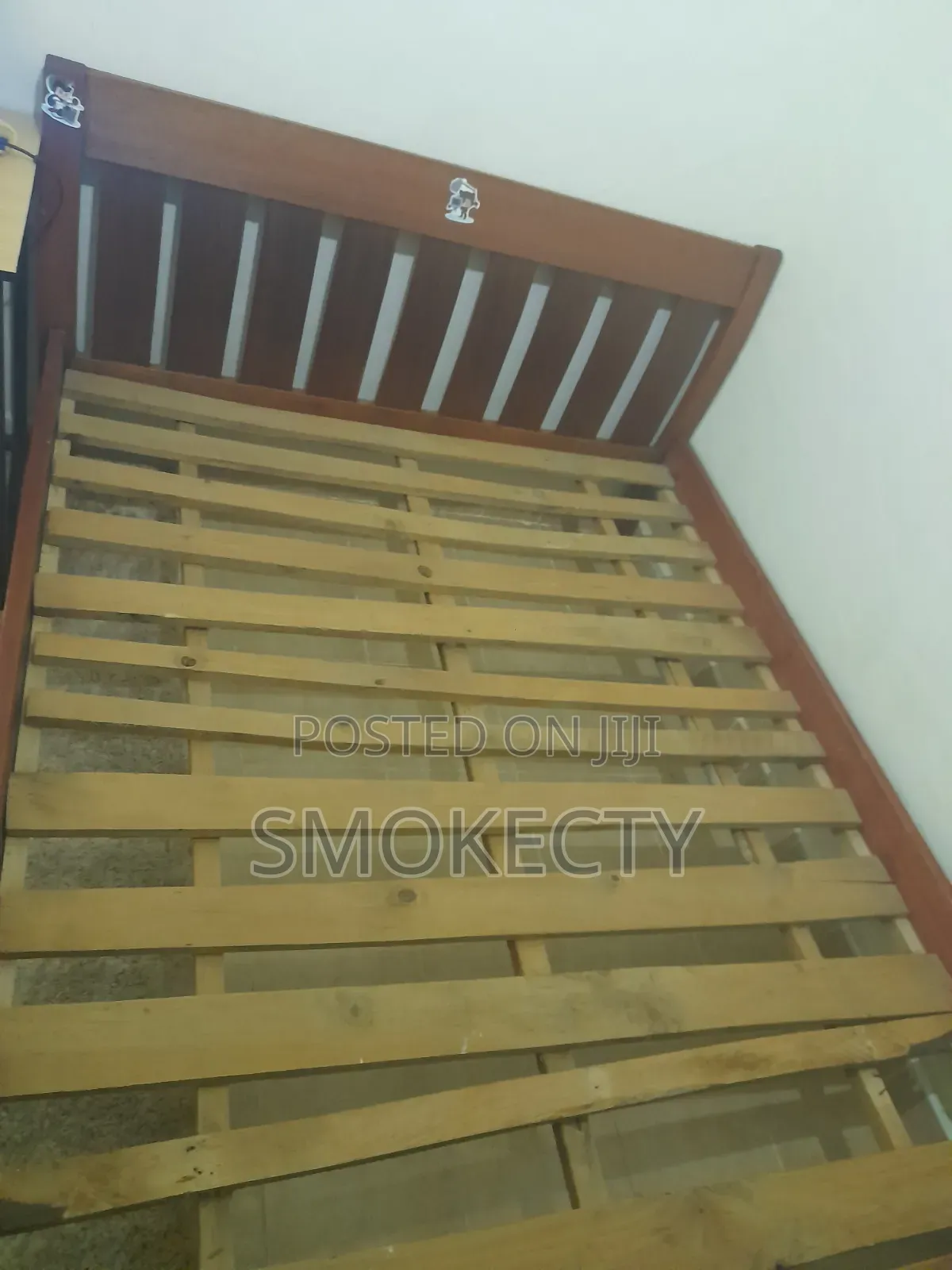 5 by 6 Mahogany Bed