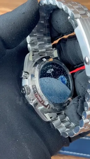 Omega Speedmaster Silver Snoopy Award 50th Anniversary