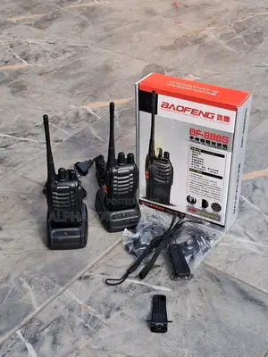 Baofeng Bf-888s Two-Way Walkie Talkie Pair