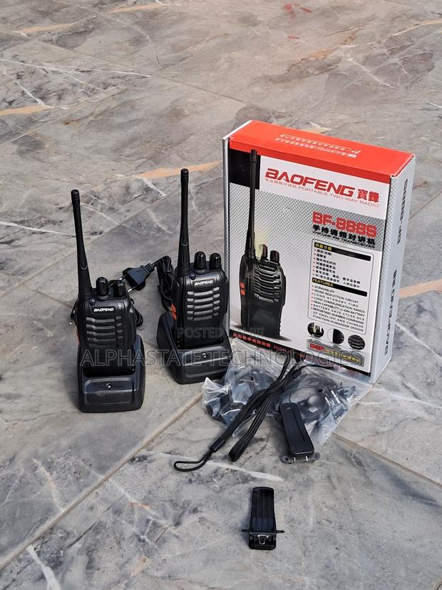 Baofeng Bf-888s Two-Way Walkie Talkie Pair