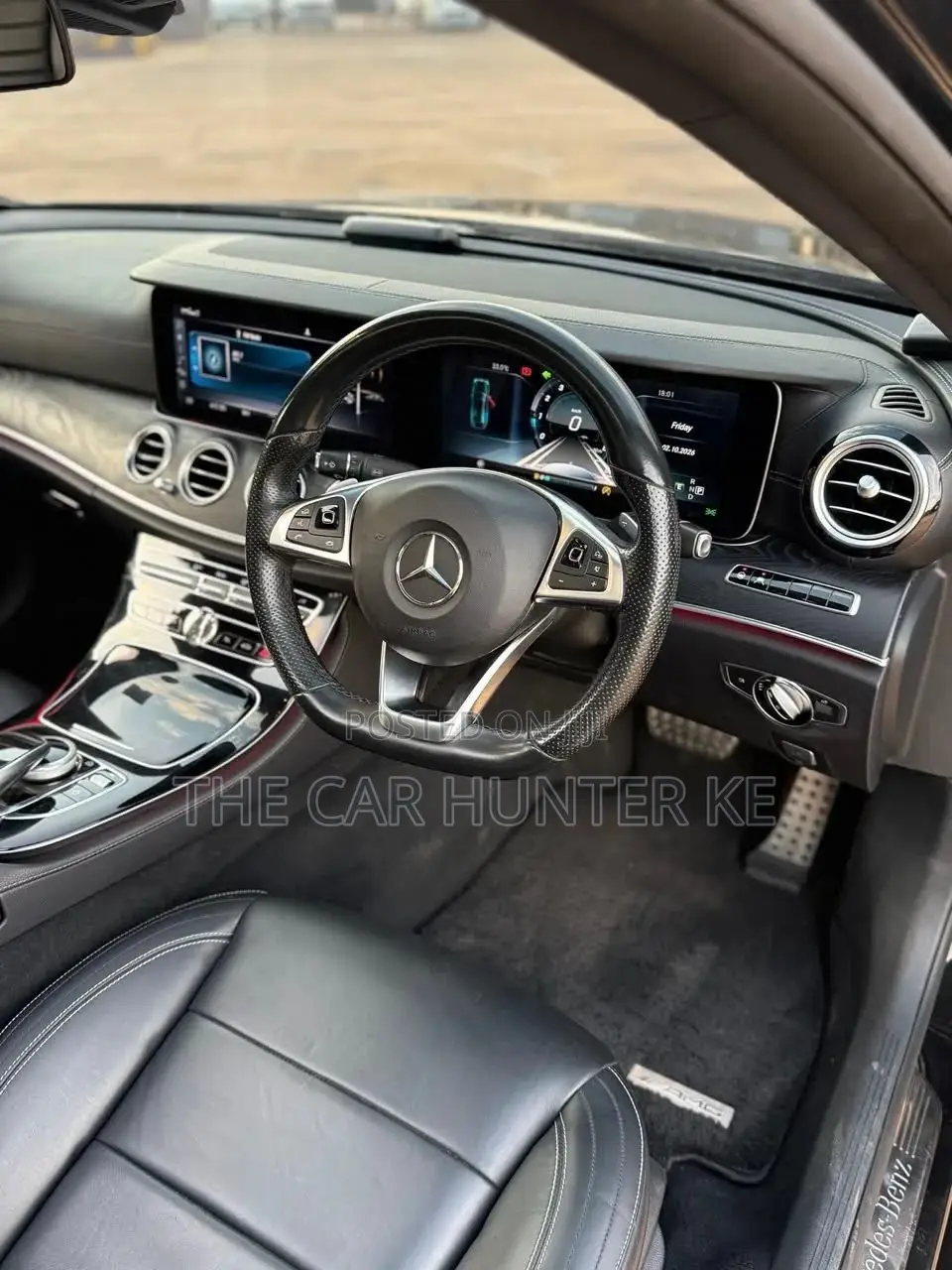 Mercedes-Benz E200 2017 Black