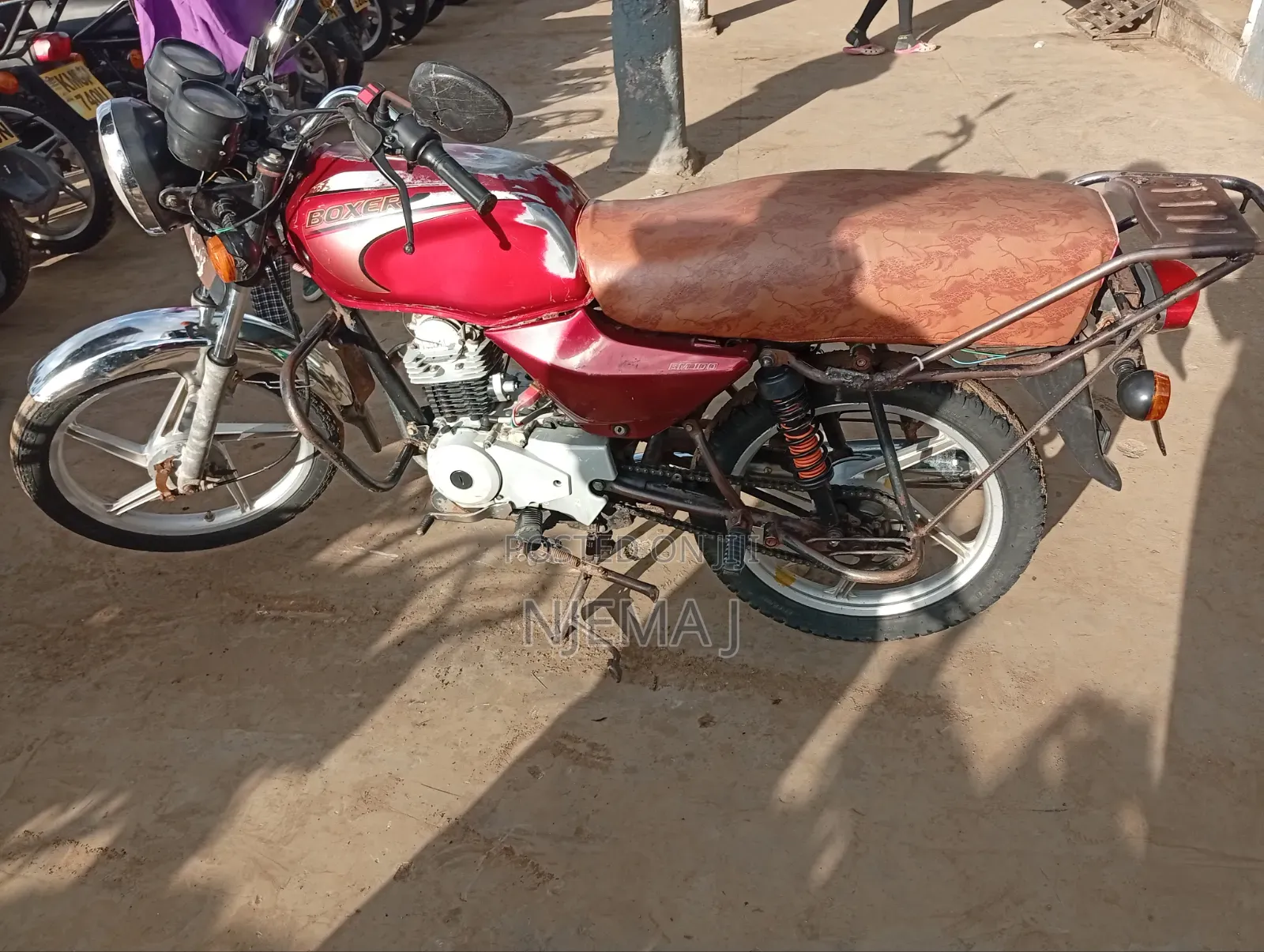 Bajaj Boxer 100 2023 Red