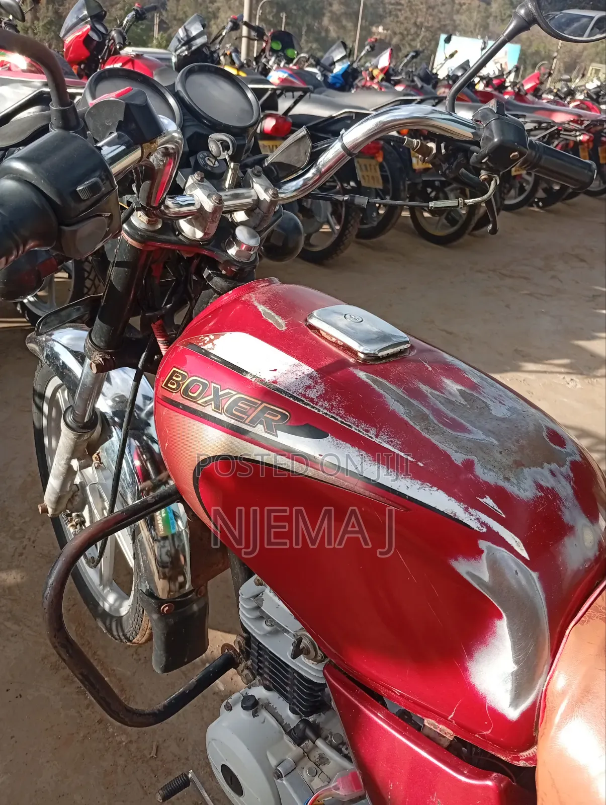 Bajaj Boxer 100 2023 Red