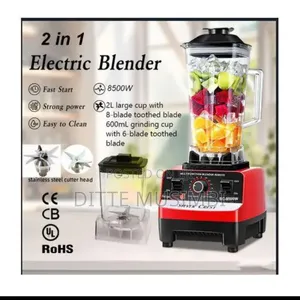 Silver Crest 8500W Commercial Blender – Powerful & Durable