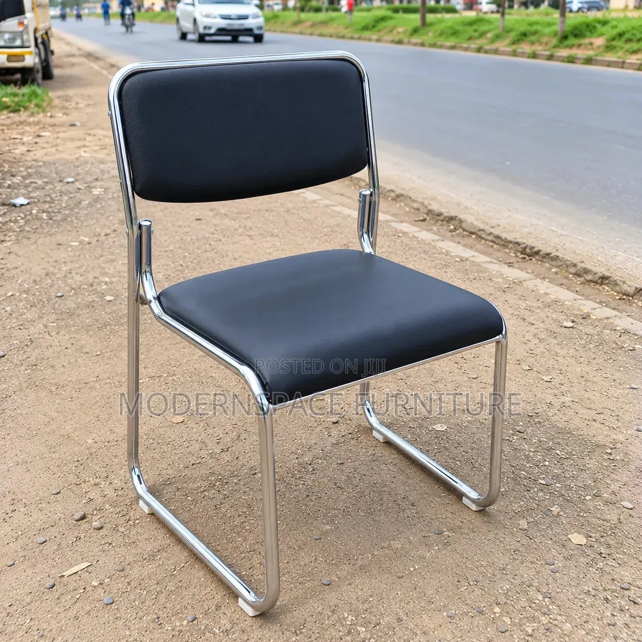 Office Waiting Chairs With Chrome Frame