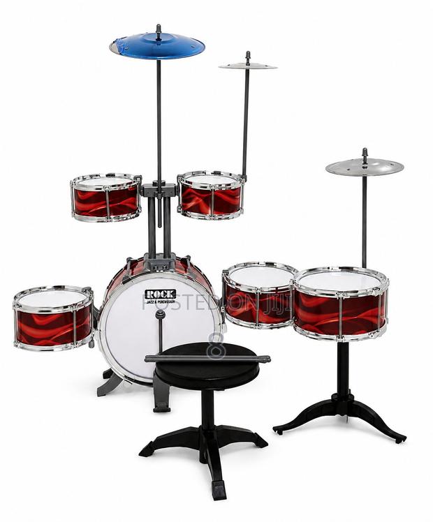 Kids Drum Set for Music Practice - main view