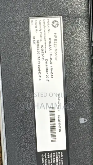 HP E223 Monitor