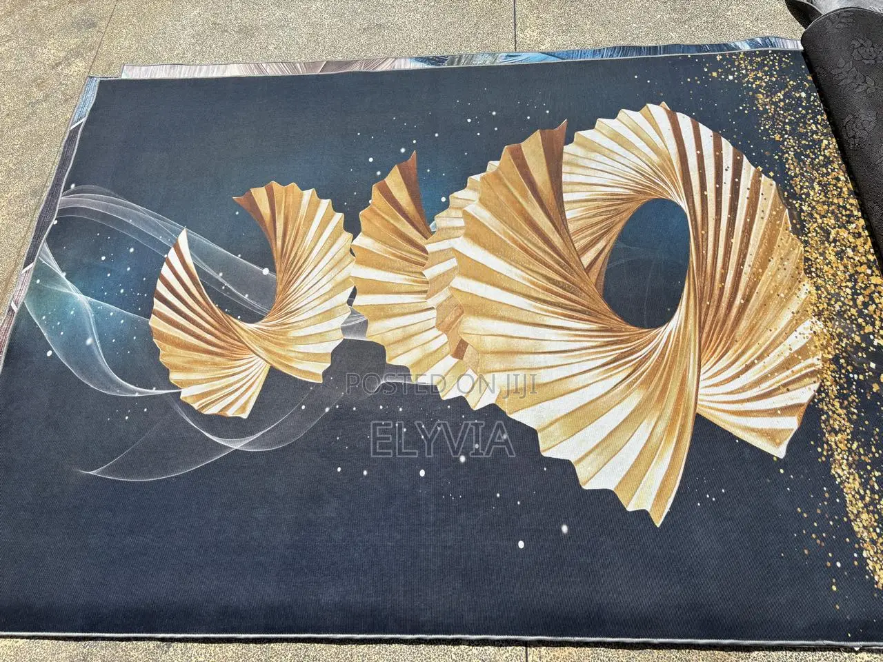 5×7 3D Illusion Carpet – Unique Modern Floor Rug