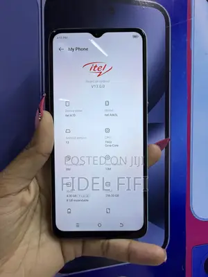 Itel A70 128 GB Blue