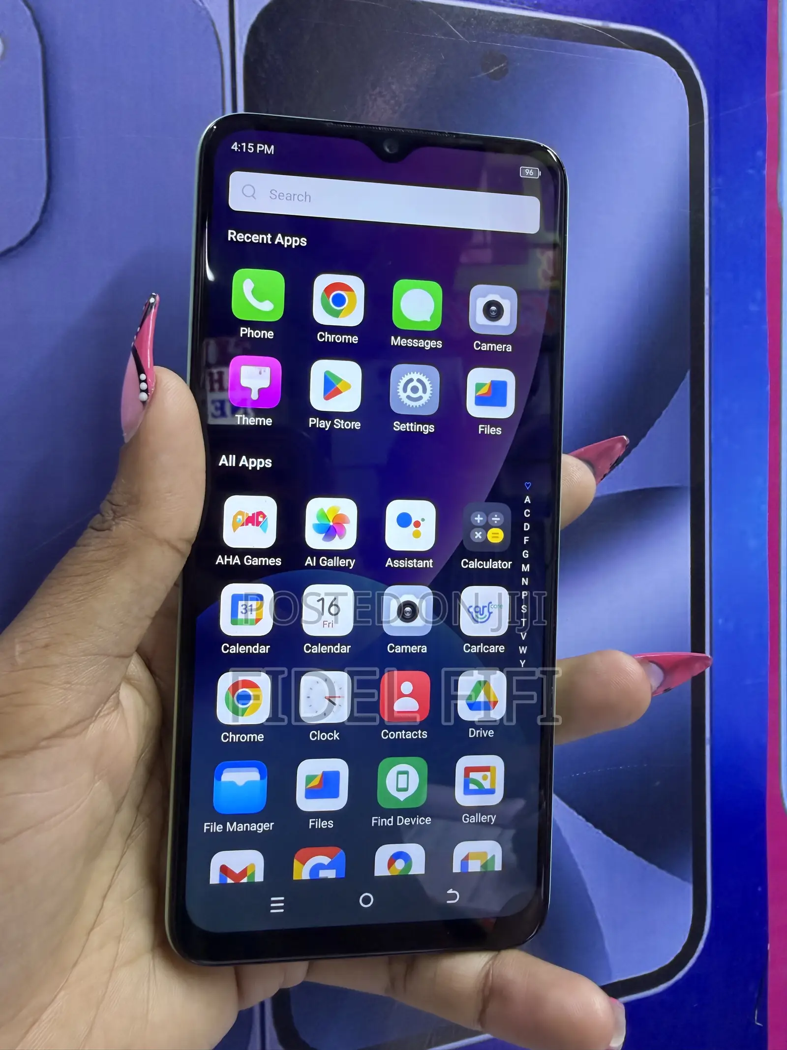 Itel A70 128 GB Blue