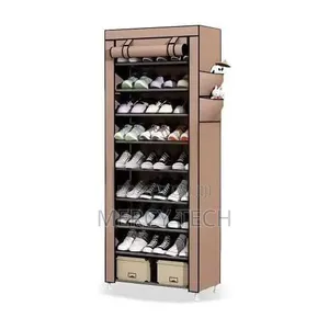 10-Layer Free Standing Shoe Rack